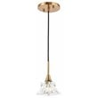 Woodbridge Lighting Christina Transitional Metal Pendants in Brass