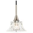 Woodbridge Lighting Christina Transitional Metal Pendants in Satin Nickel