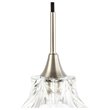 Woodbridge Lighting Christina Transitional Metal Pendants in Satin Nickel