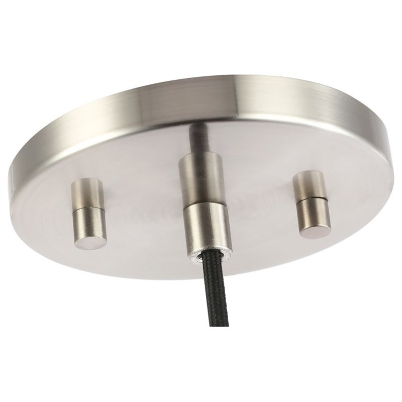 Woodbridge Lighting Christina Transitional Metal Pendants in Satin Nickel
