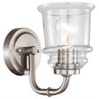Woodbridge Lighting Elliot 19551 1 Light Metal Bath in Antique Nickel