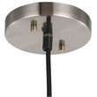 Woodbridge Lighting Fulton Wire Cage Metal Mini-Pendant in Antique Nickel/Black