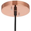 Woodbridge Lighting Fulton Wire Cage Metal Mini-Pendant in Copper Bronze/Black