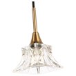 Woodbridge Lighting Christina 5-Light Metal Linear Pendant in Brass/Bronze