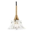 Woodbridge Lighting Christina 3-Light Metal Pendant in Brass/Bronze