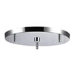 Woodbridge Lighting Christina 3-Light Transitional Metal Steel Pendant in Chrome