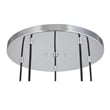 Woodbridge Lighting Christina 5-Light Transitional Metal Steel Pendant in Chrome
