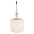 Woodbridge Lighting Langston 3-Light Metal Cluster Pendant in Chrome