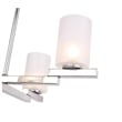 Woodbridge Lighting Jewel 6-Light Cylinder Glass Chandelier in Sand/Chrome
