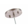 Woodbridge Lighting Venezia 1-Light Glass Mini-Pendant in Nickel/Mosaic Mirror
