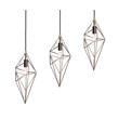 Woodbridge Lighting Lanning 5-Light Metal Linear Pendant in Antique Brass/Bronze