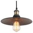 Woodbridge Lighting Fulton 3-Light Metal Shade Cluster Pendant in Bronze/Brass
