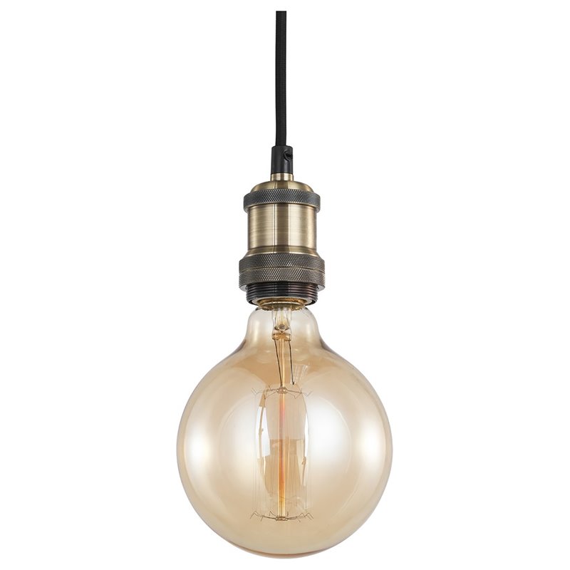 Woodbridge Lighting Fulton G125 3-Light Metal Cluster Pendant in Bronze/Brass