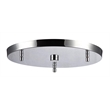 Woodbridge Lighting Fulton G125 3-Light Metal Cluster Pendant in Chrome