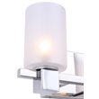 Woodbridge Lighting Langston 2Lt Glass Bath Light in Chrome/Opal Cylinder