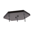 Woodbridge Lighting Lanning 3-Light Metal Cluster Pendant in Chrome/Black