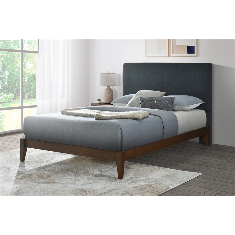 Vida Full/Queen Headboard Only - Dark Gray