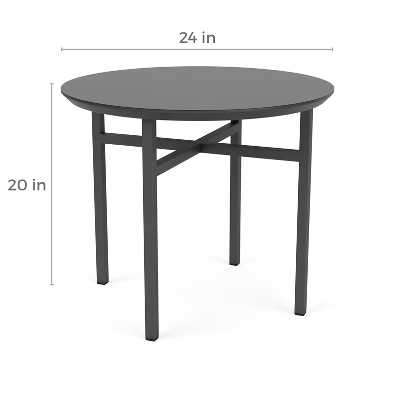 Avon Reception Waiting Round End Table 24