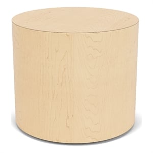 Lesro Mystic Lounge Reception 19&quot Cylinder Table 16&quot Tall with Top in Beige