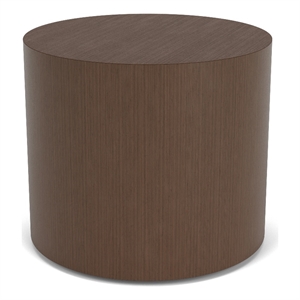 Lesro Mystic Lounge Reception 19&quot Cylinder Table 16&quot Tall with Top in Brown