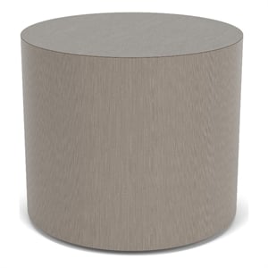 Lesro Mystic Lounge Reception 19&quot Cylinder Table 16&quot Tall with Top in Gray
