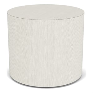 Lesro Mystic Lounge Reception 19&quot Cylinder Table 16&quot Tall with Top in White