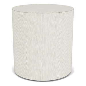 Lesro Mystic Lounge Reception 19&quot Cylinder Table 20&quot Tall with Top in White