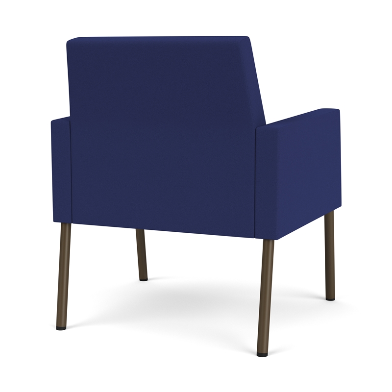 Lesro Mystic Lounge Reception Guest Chair in Blue