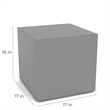 Lesro Mystic Lounge Reception Cube Table 16
