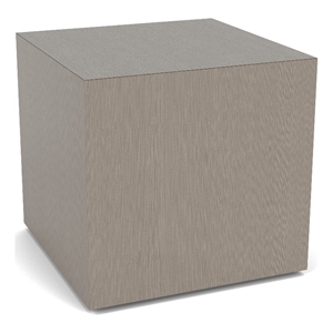 Lesro Mystic Lounge Reception Cube Table 16&quot Tall with Laminate Top in Gray