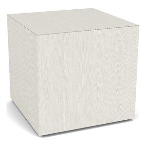 Lesro Mystic Lounge Reception Cube Table 16&quot Tall with Laminate Top in White