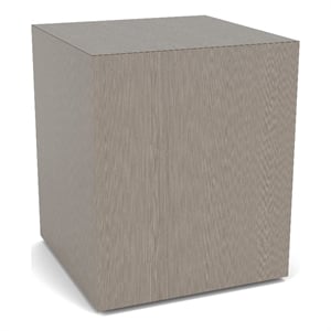 Lesro Mystic Lounge Reception Cube Table 20&quot Tall with Laminate Top in Gray