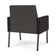 Lesro Mystic Lounge Reception Guest Chair in Gray