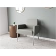 Lesro Mystic Lounge Reception Guest Chair in Gray