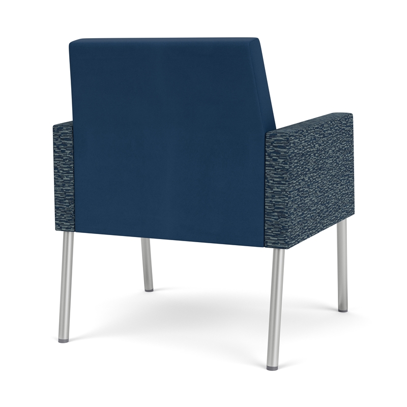 Lesro Mystic Lounge Reception Guest Chair in Blue