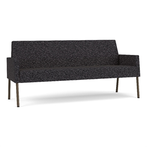 Lesro Mystic Lounge Reception Sofa in Black
