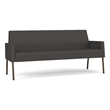 Lesro Mystic Lounge Reception Sofa in Gray