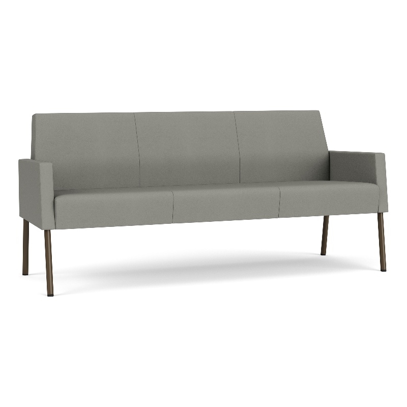 Lesro Mystic Lounge Reception Sofa in Gray