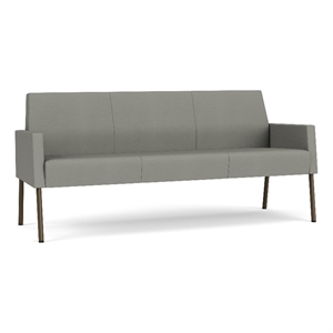 Lesro Mystic Lounge Reception Sofa in Gray
