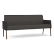 Lesro Mystic Lounge Reception Sofa in Gray
