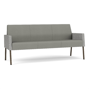 Lesro Mystic Lounge Reception Sofa in Gray