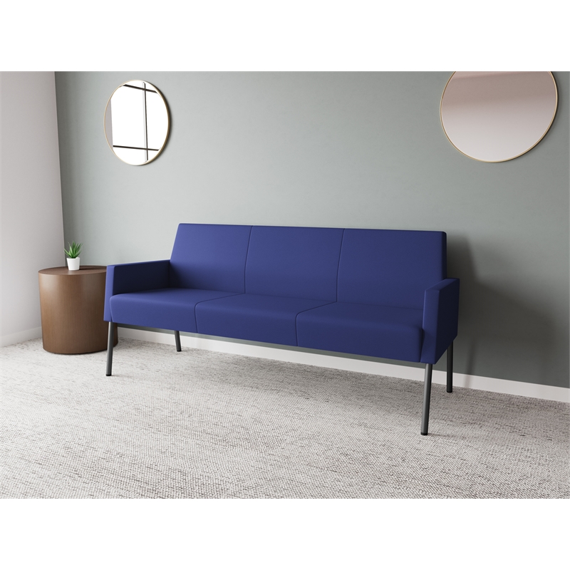 Lesro Mystic Lounge Reception Sofa in Blue