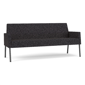 Lesro Mystic Lounge Reception Sofa in Black