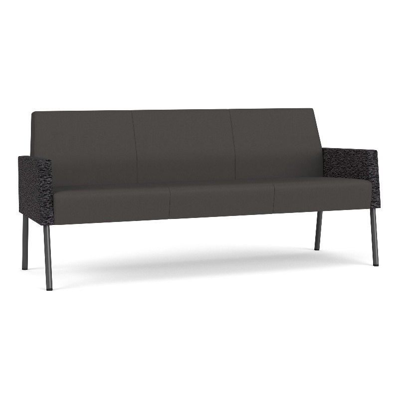 Lesro Mystic Lounge Reception Sofa in Gray