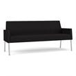Lesro Mystic Lounge Reception Sofa in Black