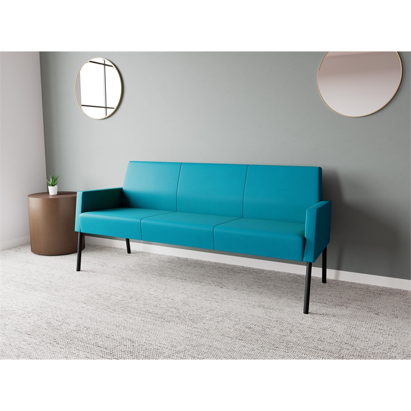 Lesro Mystic Lounge Reception Sofa in Teal