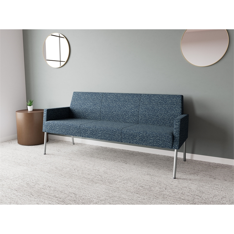 Lesro Mystic Lounge Reception Sofa in Blue