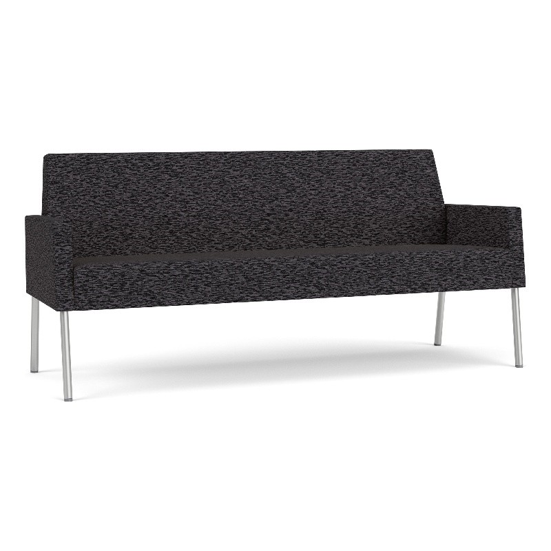 Lesro Mystic Lounge Reception Sofa in Black