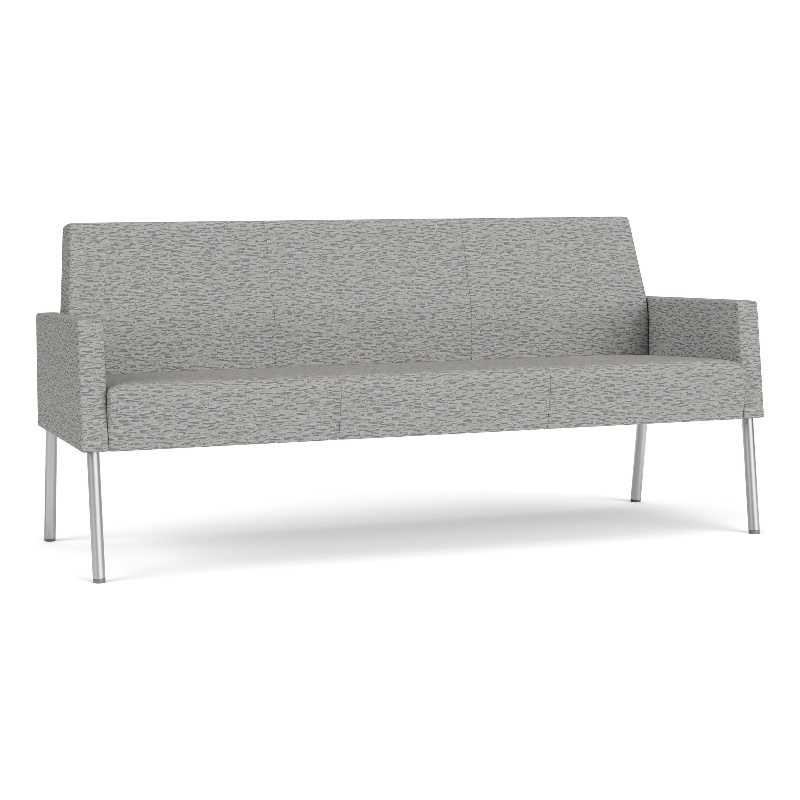 Lesro Mystic Lounge Reception Sofa in Gray