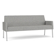Lesro Mystic Lounge Reception Sofa in Gray